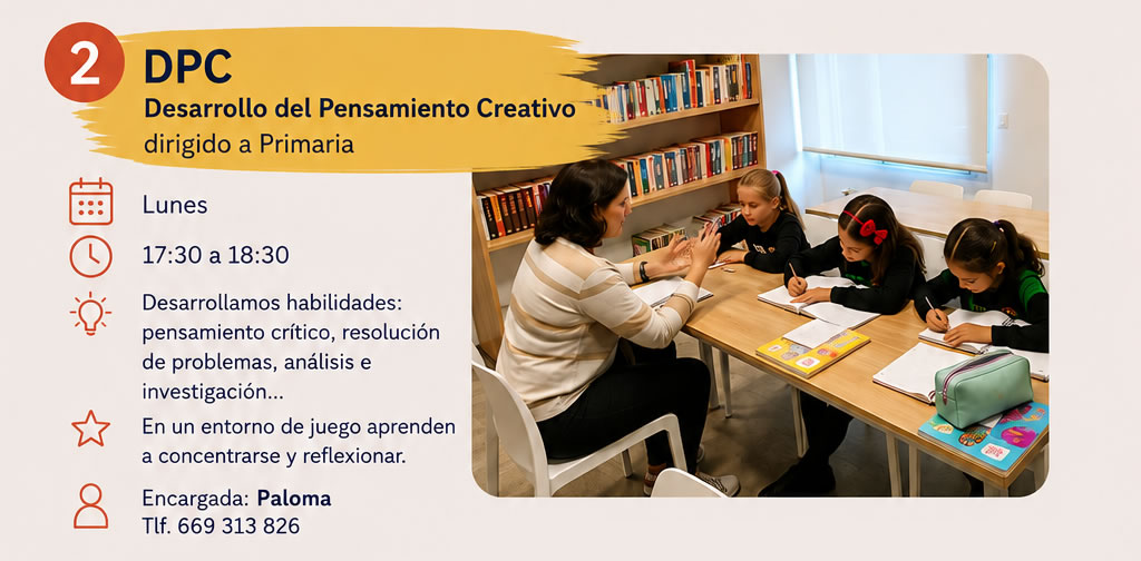 DPC: Desarrollo del Pensamiento Creativo