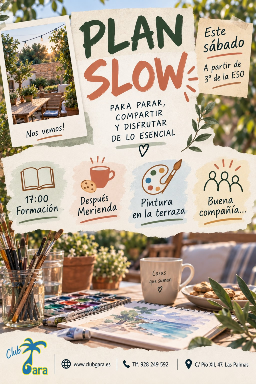 Plan Slow desde 3ºESO